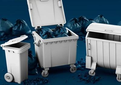 Sparach Dumpster Types X 1 of Resin Kit SPU29372 1/72 (3 Each) (Scenery)