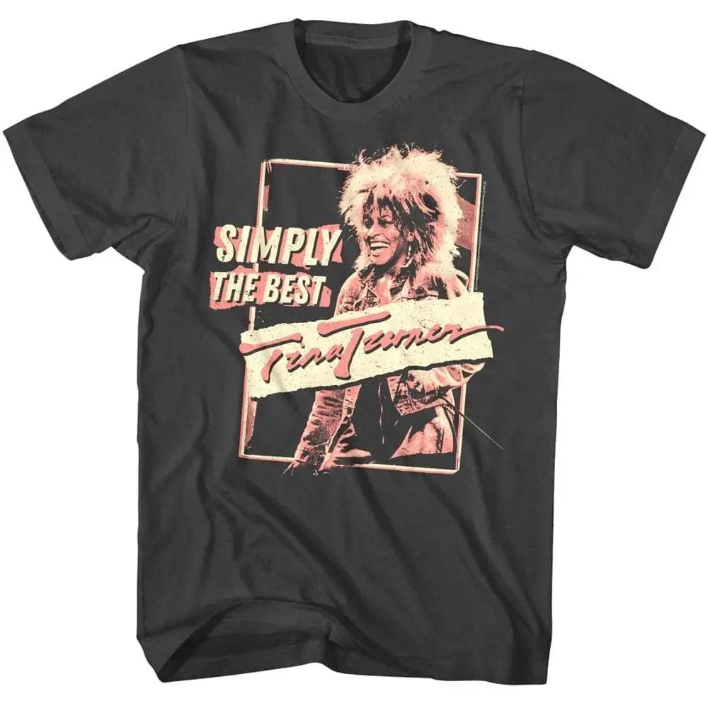 

Tina Turner Simply The Best Men s T Shirt M