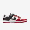 Nike X NBA Dunk Low Retro EMB Black and Chile Red DD3363-100