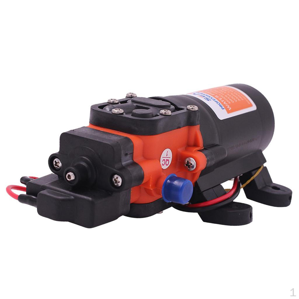 

Пластиковий самовсмоктуючий водяний мембранний насос постійного струму 24 В 35 PSI