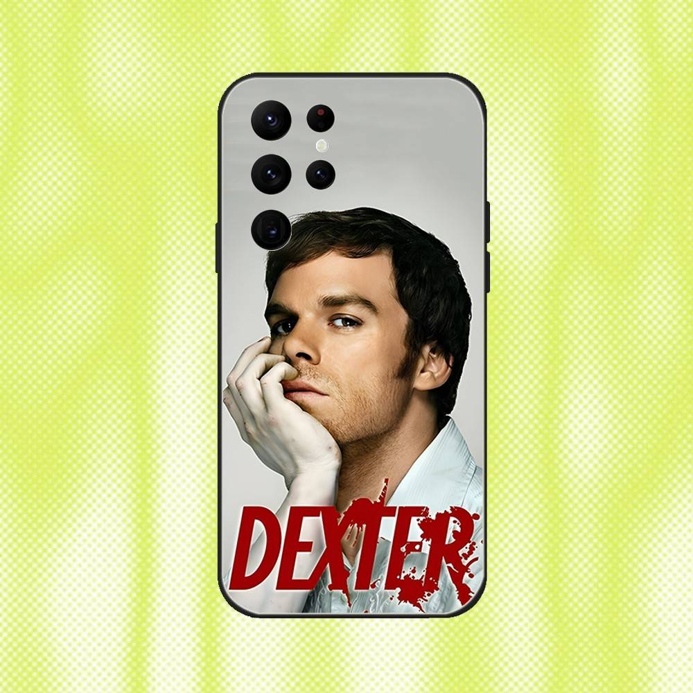 Dexter Morgan Phone Case For Samsung S 25,24,23,22,30,21,10,9,Ultra,Plus,Lite,FE,4,5G Black Soft Case