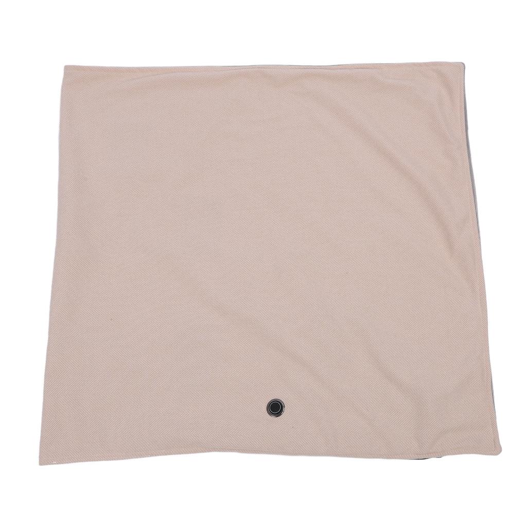 Heated Blanket Beige Overheating Prevention Auto Power Off Washable Fast Heating Electric Blanket fo