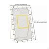 Volleyball Return Net GridPattern Replacement Target Area Athletic Equipment