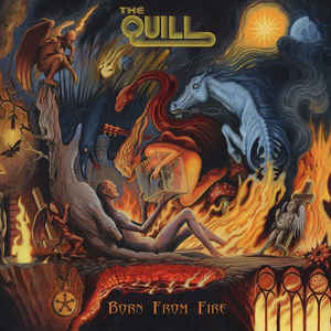 

CD QUILL - Born from Fire MVO151 Metalville 2017 Non Japan Rock Used