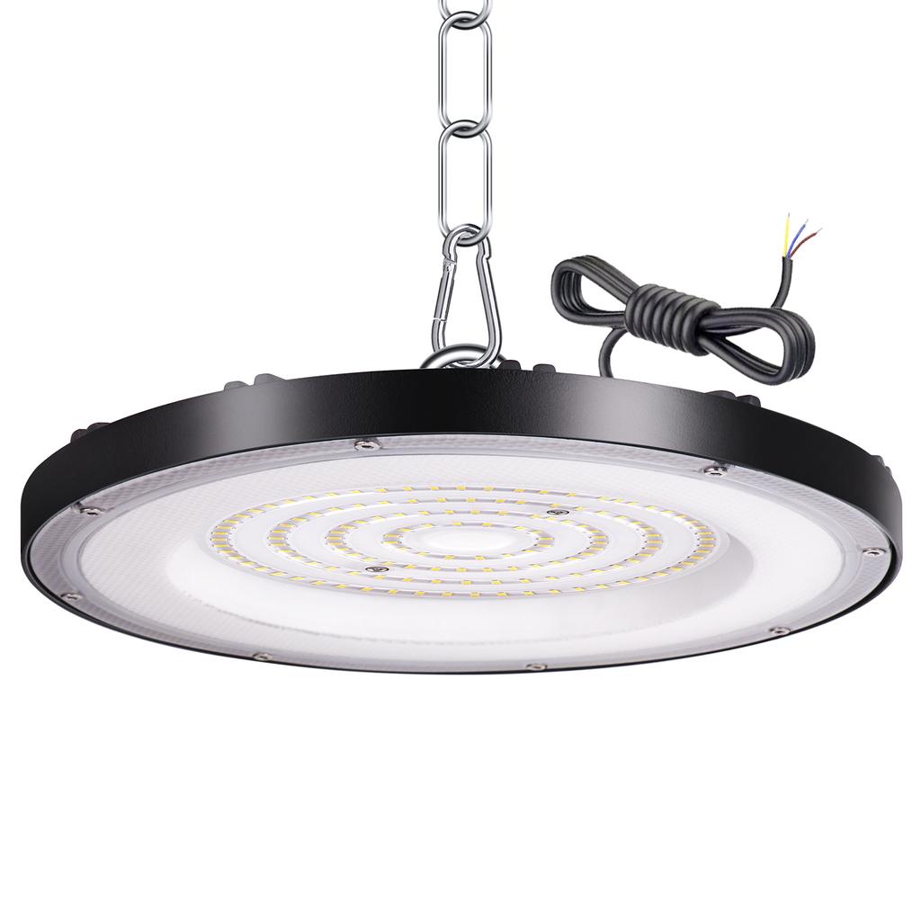 UFO High Bay LED Light 100W 200W 300W Long-Life Energy Savings Highbay Lamp for Warehouse Industrial Factories Garages Stadium