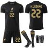 Maglia America's Cup 2025-26 Nero Oro Squadra Nazionale Messico Calcio Commemorativo