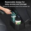 For 2025 2025 Chevrolet Trax Rear Multifunctional Water Cup Holder Storage Box Car Interior Accessories Organizer ABS