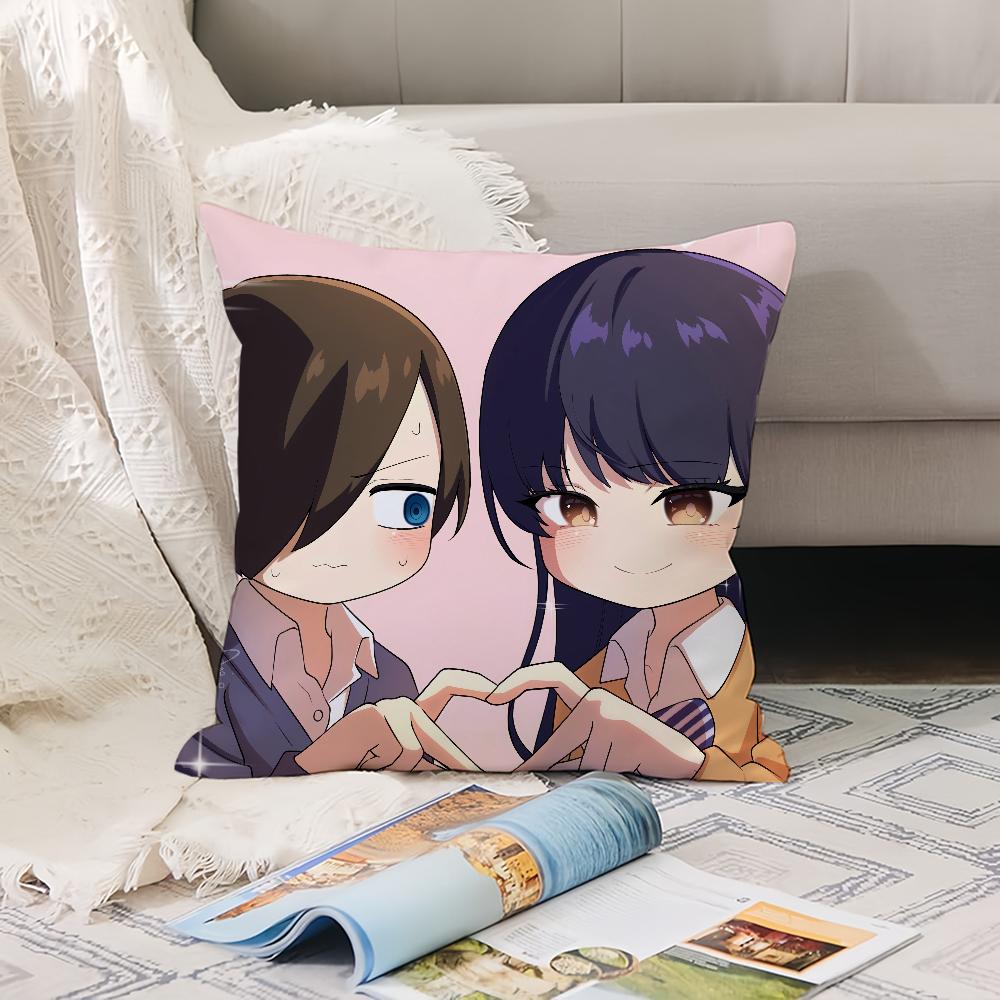 Anime The D-Dangers In My H-Heart Pillow Case Office Cushions Suitable For Sofa Car Bedroom Decorative Cushion Cover
