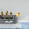 Resin Thinker Snake Abstract Art Sculptures Decorative Figurine Tabletop Ornament Crafts Souvenirs