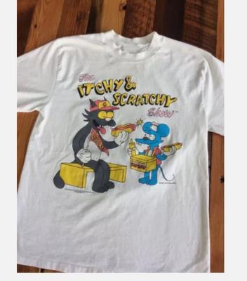 The Simpsons-Itchy & Scratchy Show Tričko Unisex Tričko S-5XL Unisex Tričko