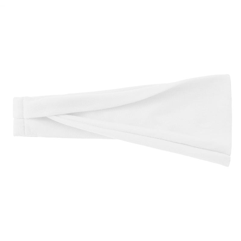 2024 New Women Solid Color Elastic Hair Bands Yoga Headband For Women Twist Cotton Wide Turban Knotted Headwrap Hair Accessories
