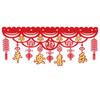 Decorative Chinese New Year Dragon Banners Felt Spring Festival Hanging Flag  Lunar New Year