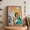 Disney Jasmine Princess Oil Painting Art Set Handmade Diy Gift Home Decoration