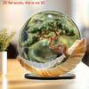 Simple Pine, 2D Flat Acrylic, Desktop Decoration, Suitable for Office, Living Room, Ornaments, Christmas, Halloween