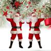 Santa Costume Claus Outfit Christmas Flannel Suit Mens Dress Cosplay Costume