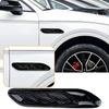 Upgrades s Auto Zijpaneel Luchtinlaten Roosters met Corrosiebestendige TPU Constructie Auto Buitenkant Accessoire voor Eenvoudige Doe-het-zelf Upgrades