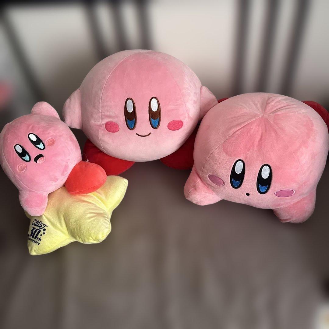 Kirby stuffed toys 3 sets bulk sale