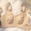 Special for nude seamless rabbit ear cup, thin without steel ring, gathering, thin and soft support, beautiful back bra