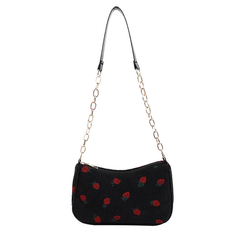 Modna niszowa designerska jednoramienna torebka w kształcie półksiężyca Prosta słodka torebka na rękę/pod pachę Nowa damska prosta casualowa torebka