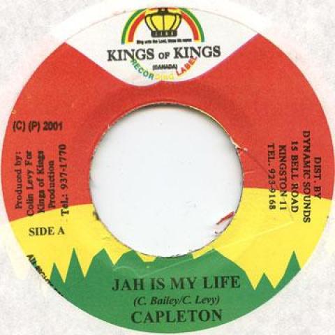 

7inch Record CAPLETON / CHRISINTI - Jah Is My Life / Long Live The King Kings Of Kings 2001 Jamaica Reggae, Ska & Dub