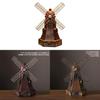 Dutch Modern Windmill Resin Decor For Office Desk Bookshelf Home Gift Display