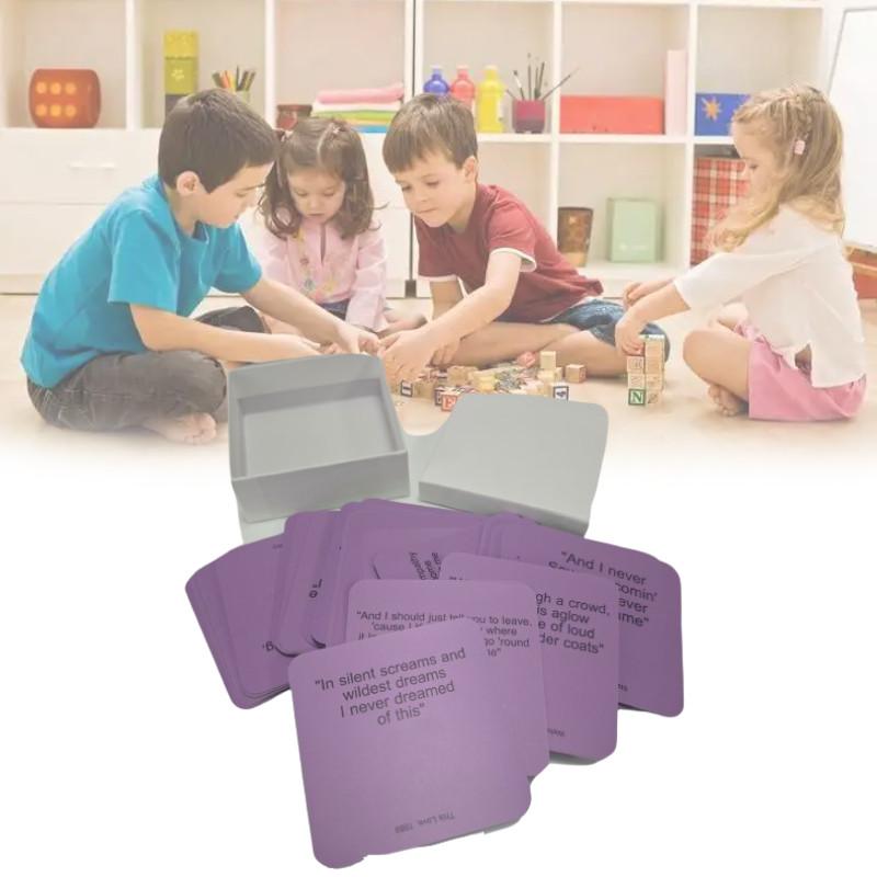 Ultimate The Delight For All Swifties Lyric Challenge Card Game Toy Children