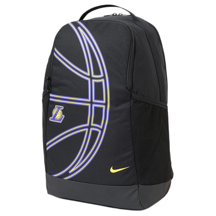 Nike X NBA Collaboration Warriors Lakers Mavericks Polyester Backpack Unisex Backpack Multicolor 3Z2UMNBJ2 Emerald Green