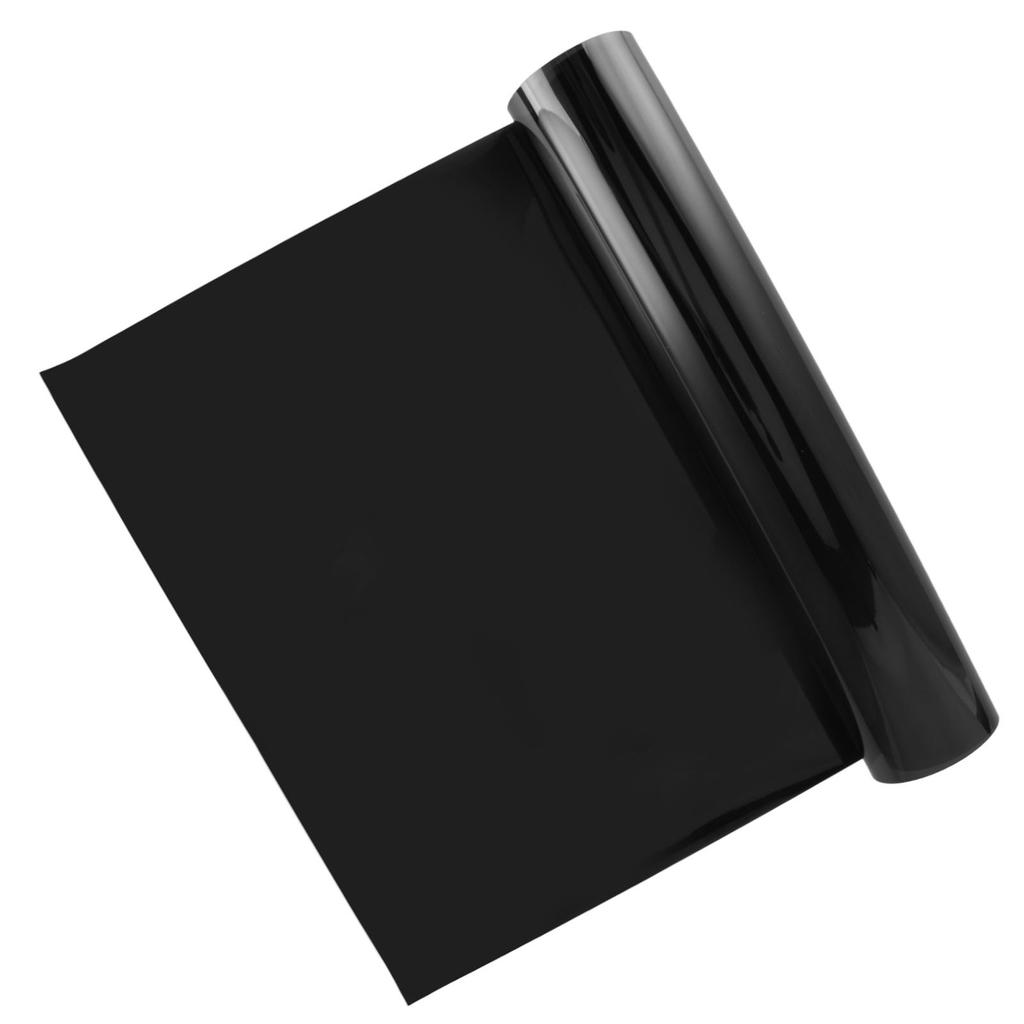Total Blackout Window Film Anti Ultraviolet Explosion Proof Waterproof 16.3x78.7in Static Cling