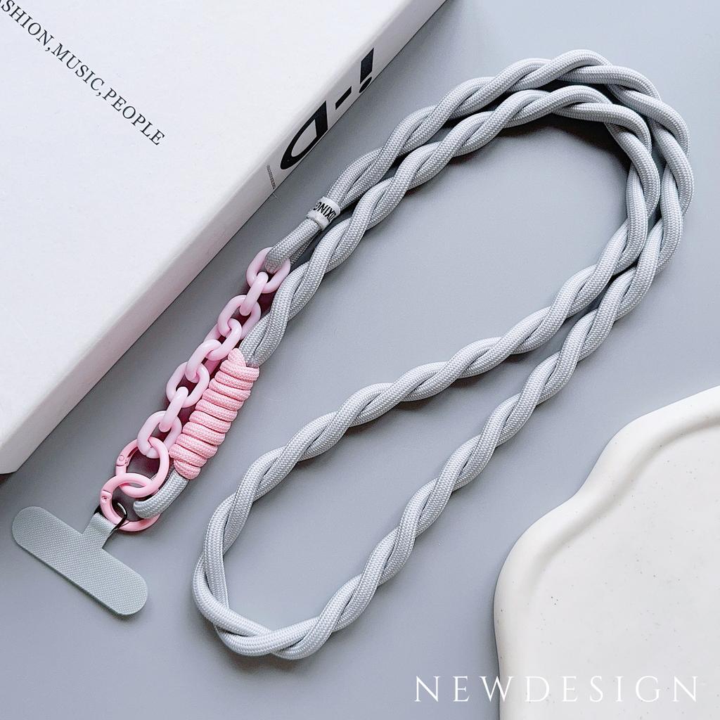 Creative Knot Mobile Phone Universal Lanyard Crossbody Rope Long Phone Lanyard Shoulder Strap Outdoor Phone Case Bag Lanyard