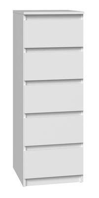 Malwa Chest of Drawers W5 WHITE