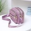 Multi Layer Crossbody Bag for Women Women's Bag Oxford Cloth Shoulder Bag Mom Canvas Bag Casual Small Bag