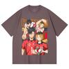 230 Gsm 100% Cotton Haikyu V6 Print Unisex Heavy Cotton T Shirt