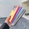 New Color Change Magnetic Case for Xiaomi Redmi Note 13 Pro Plus 5G 4G Poco X6 M6 Pro Magsafe Wireless Charging Shockproof Cover