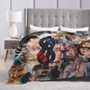 Film Culpa Mia Blankets  Soft Aesthetic Plush Throw Blanket For Couch Chair Sofa Bed Travel Flannel Bedspread Bed Cover