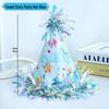Creative Cartoon Pompom Birthday Hat for Selfies - For Adults & Babies