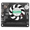 Fan HAT for 4/ 3 Cooling Fan with Software Adjustable Speed / 40mm Big Fan for Raspberry Pi4