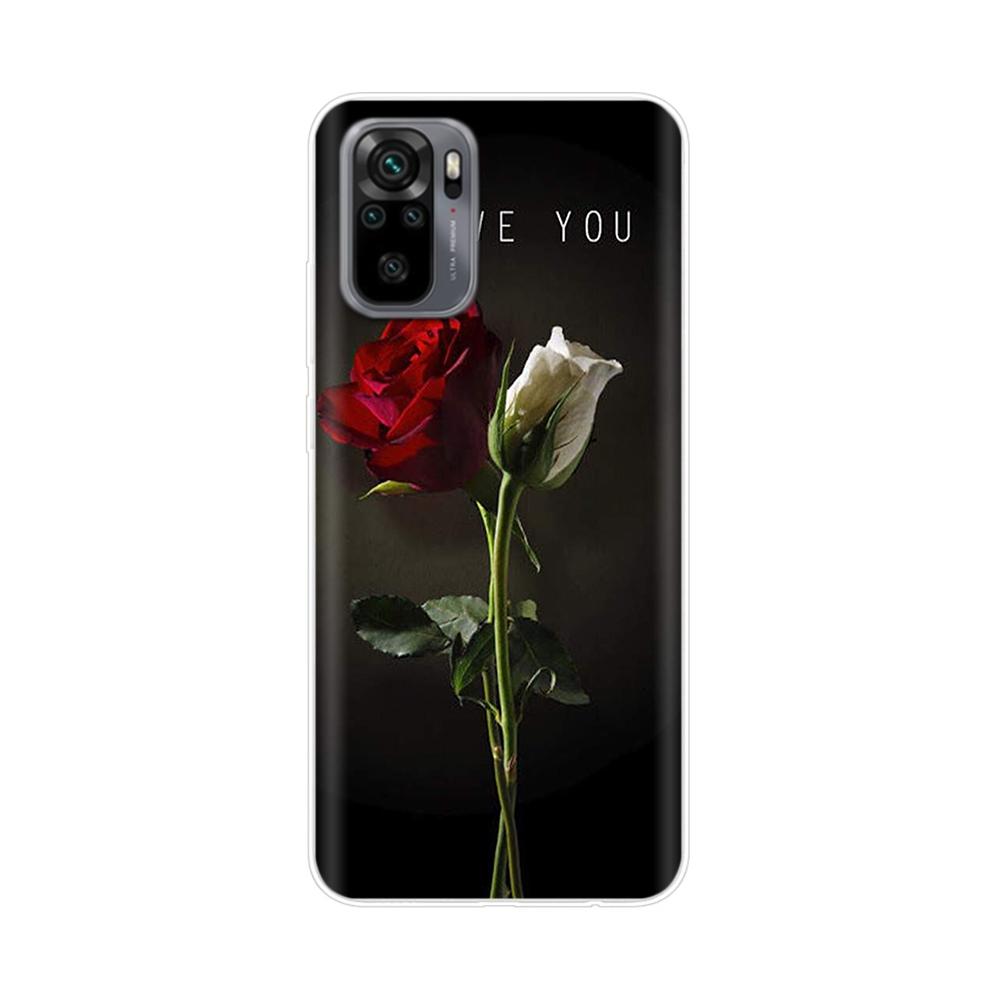 For Xiaomi Redmi Note 10S Case Note 10 Silicone Soft TPU Back Cover For Xiaomi Redmi Note 10 Pro Note10 S Phone Cases Coque Bags
