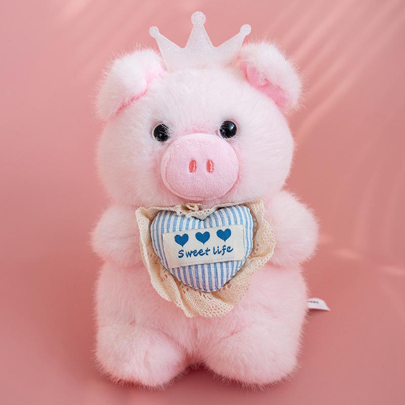 Adorable Pig Plush Toy - Cartoon Style Throwing Doll for Girls