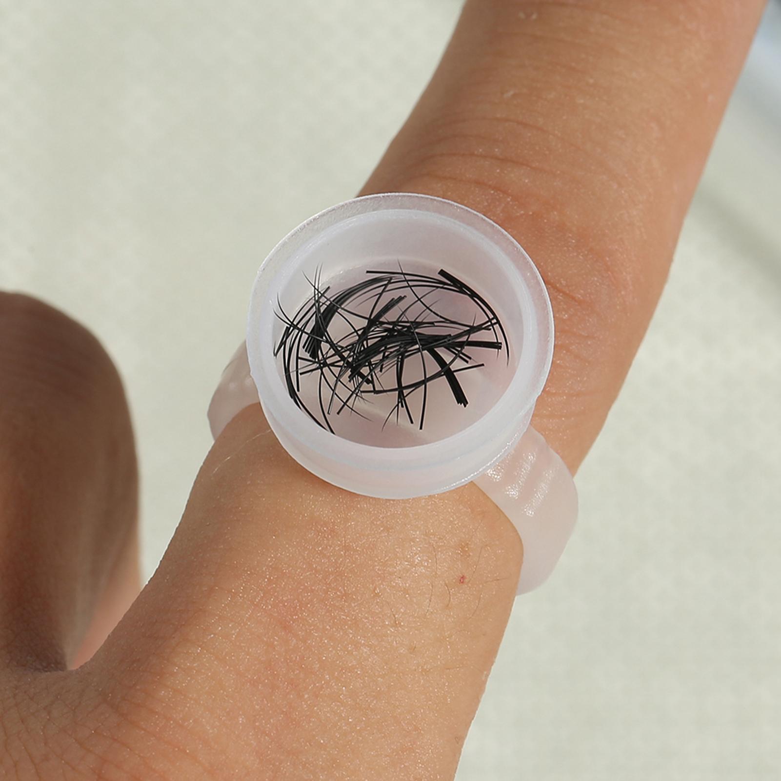 

Одноразовые кольца для татуажа бровей, контейнер для пигментов, большой размер (500pcs)