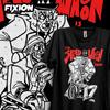 JRJZ NEWS 2024 Men's Graphic Print Short Sleeve T Shirt Dragon Summer Round Neck Casual Tee Top Y2K WOMEN