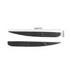 2Pcs Carbon Fiber Headlight Eyebrows Eyelids Cover Trim For 2000-09 Honda S2000