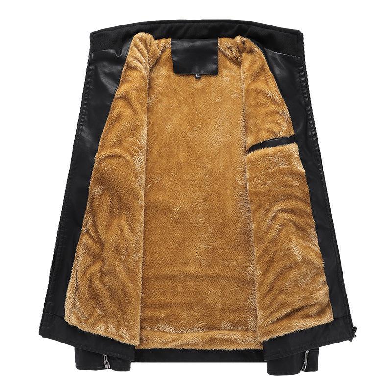 Herren Europäische PU-Lederjacke - Stil 2188