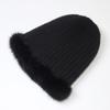 New Style Women Winter Real Mink Fur Hat Lady Warm 100% Genuine Real Fur Hat Good Elastic Knitted Genuine Mink Fur Caps