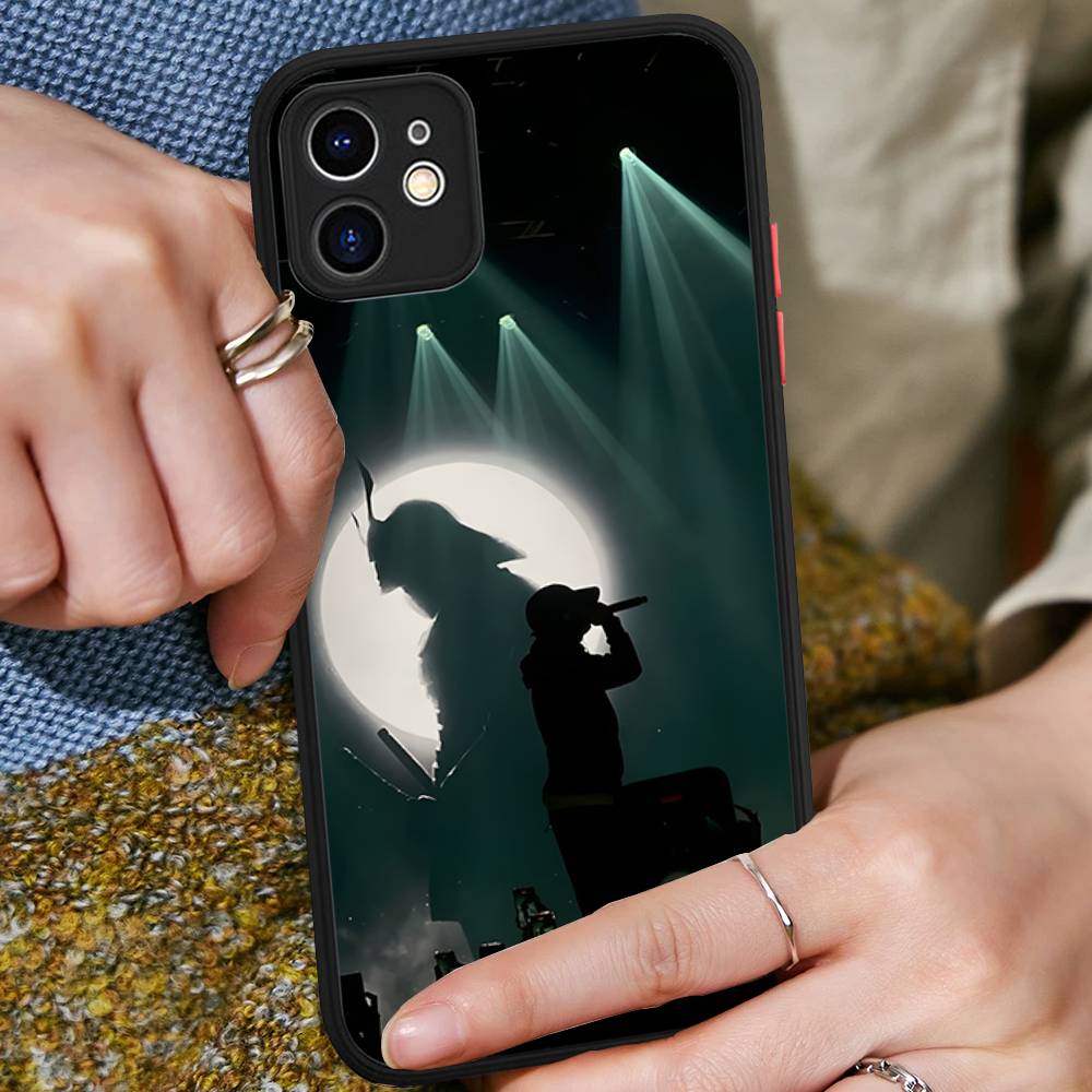 Classic Singer B-Beny J-Jr For IPhone 16 15 14 Plus 13 12 11 Pro Max X XS MAX Translucent Matte Shockproof Cover