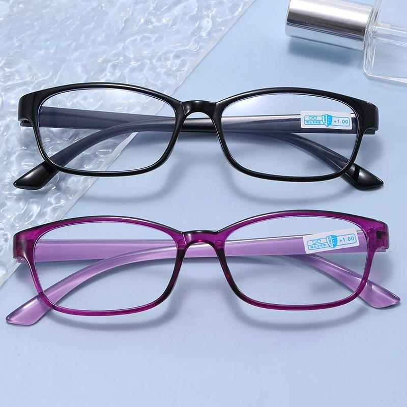 New Anti-blue Light Reading Glasses Men Fashionable Multicolor Reading Presbyopia Glasses Women 1.0+1.5+2.0+2.5+3.0+3.5+4.0