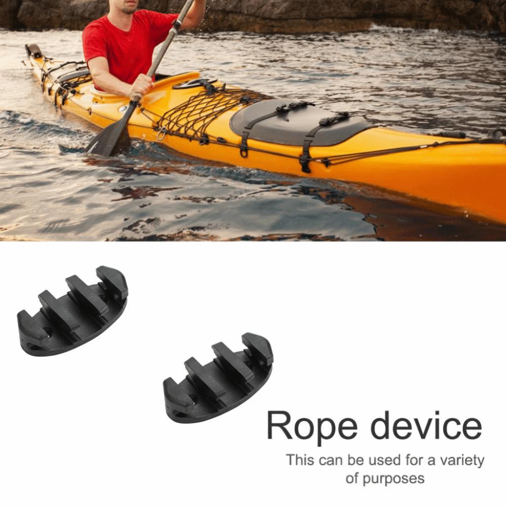 2pcs 87mm Size Zig Zag Anchor Cleat Durable Nylon Marine Fishing Boat Cleat Canoe Cleat  Canoe Use