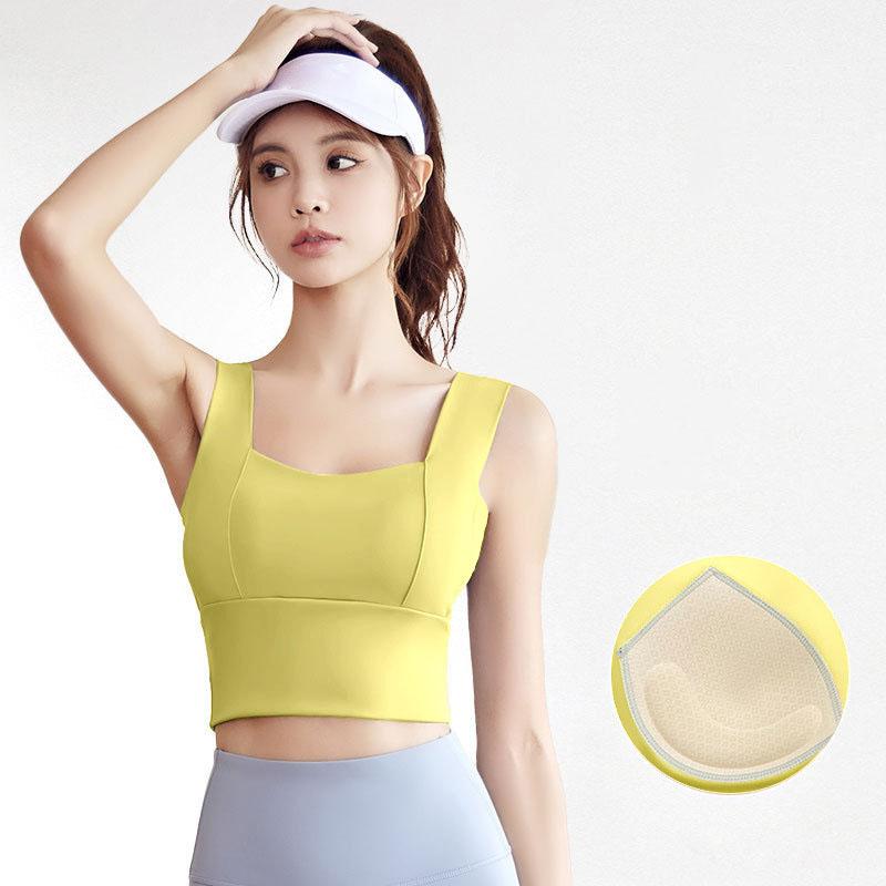 

Девушки обтягивающий спортивный сексуальный фитнес-бюстгальтер спортивный жилет высокопрочный ударопрочный фитнес-йога-бюстгальтер S