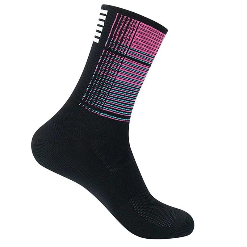 Hochwertige Profi-Marken Sportsocken Atmungsaktive Rennradsocken Outdoor-Sportarten Rennradsocken