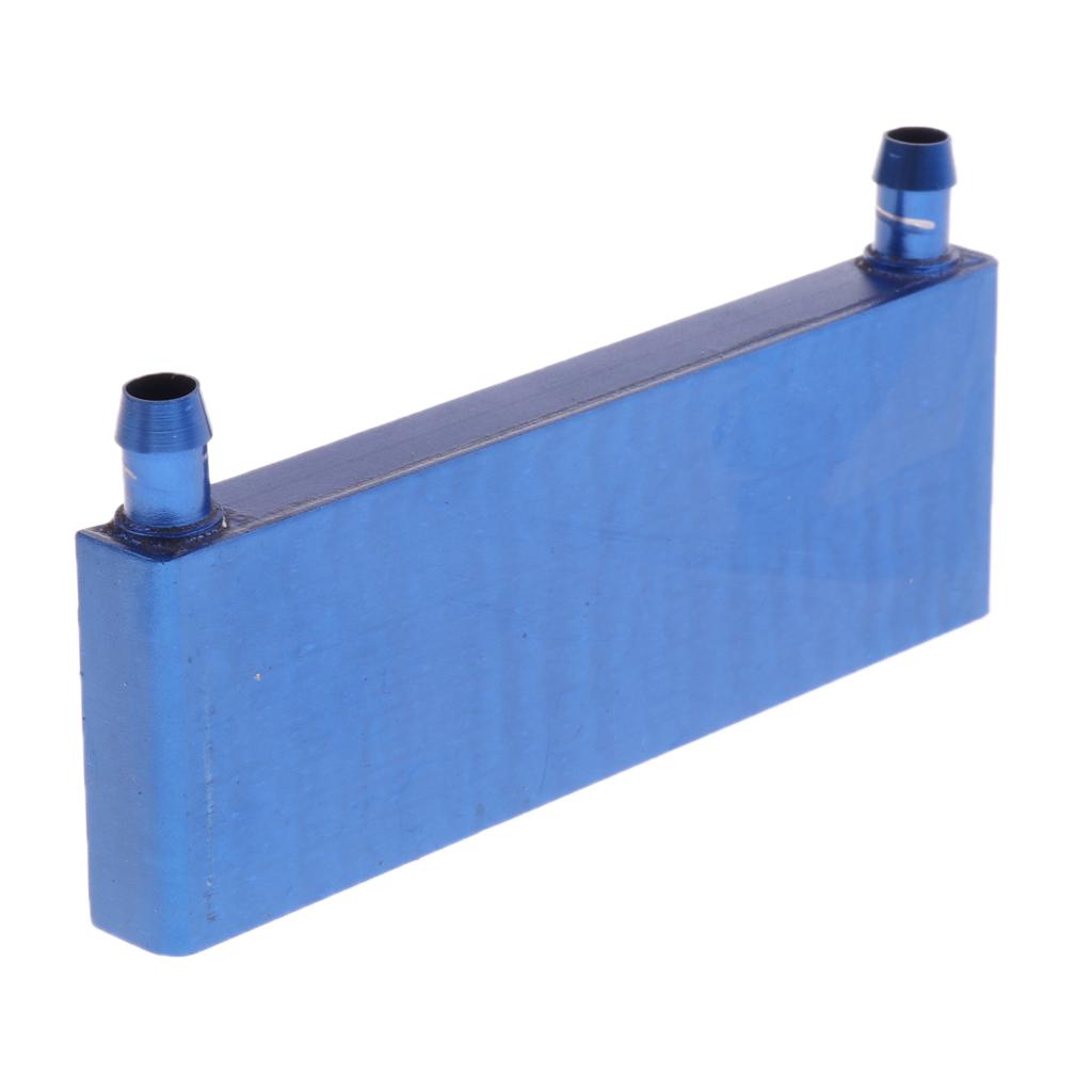 Buy Aluminum Water Cooling Block for CPU LED Radiator Heatsink 40x120mm