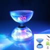 Body Building Leather Chinese Diabolo Soft Bowl Shape Diabolo Toy Luminous style Thicken Mini Diabolo Chinese yoyo Set Outdoor
